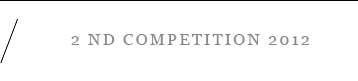 2 nd COMPETITION 2012